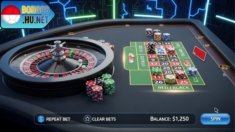 Roulette BONG88 - Trò Chơi Kịch Tính Nhất Thế Giới Cờ Bạc Roulette BONG88 - Trò Chơi Kịch Tính Nhất Thế Giới Cờ Bạc